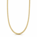 Collar de Cadena Barbada Plana